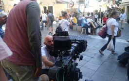 Kadıköy Tarihi Çarşı’da insan kalabılığı film çekimi oldu