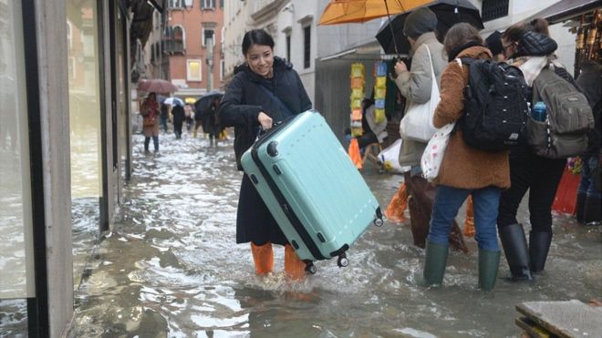 Venedik’te su baskınlarının faturası yaklaşık 1 Milyar Euro