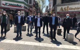 CHP ‘den Kadıköy Tarihi Çarşı Esnafına , zor günlerinde anlamlı ziyaret