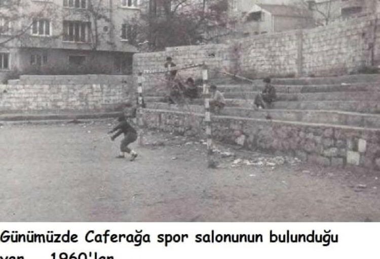 Caferağa Spor Sahası ,. 1960 ‘lı yıllar