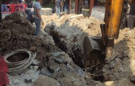 Kadıköy Tarihi Çarşı’da yol altyapı tamir ve yenileme çalışmaları devam ediyor