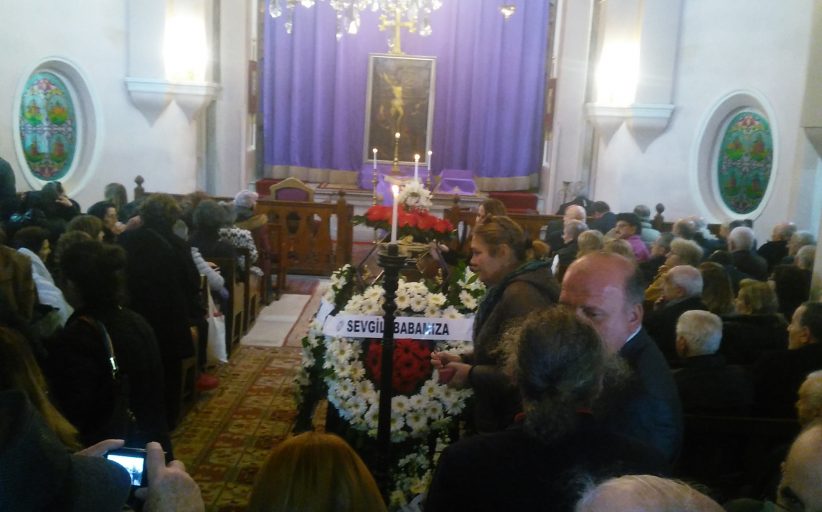Dr. Jirayr Kaynar’ın cenaze törenine katılım büyük oldu