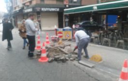 Kadıköy Tarihi Çarşı’da Kadıköy Belediyesi bakım onarım ekipleri çalışmalarını yoğunlaştırdı