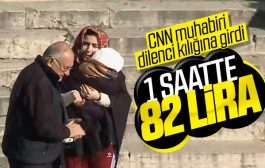 CNN Türk muhabiri dilenci olunca 1 saatte ne kadar kazandı
