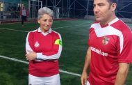 Kadıköy Çarşıspor Bayan Futbol Takımı’nın  ilk antremanına, Ferhat Göçer’den destek geldi