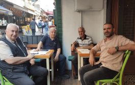 Tarihi Çarşılar Federasyonu Başkanı Muhsin Özyıldırım’ın, Kadıköy Tarihi Çarşı ziyareti