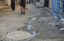 Kadıköy Tarihi Çarşı’da yol yenileme çalışmalarında betonlama tamamlandı
