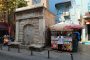 Kadıköy Çarşı’nın Serasker Caddesi üzerindeki Tarihi Hasan Rıza Paşa Çeşmesi’nin günümüzdeki hali