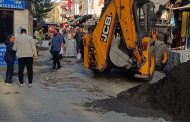 Mühürdar Caddesi girişindeki yol kaplama çalışmaları devam ediyor