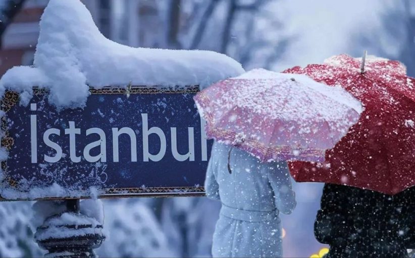İstanbul’da Kar ve Soğuk Hava Uyarısı