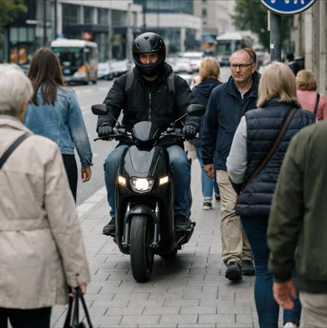 Scooter, bisiklet ve benzeri araçların yaya yollarında kullanımı yasaklandı.  Kurallara uymayan sürücüler hakkında 5 bin TL ceza kesilecek.