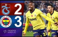 Fenerbahçe, Trabzon Deplasmanında 3-2 Kazandı