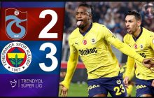 Fenerbahçe, Trabzon Deplasmanında 3-2 Kazandı