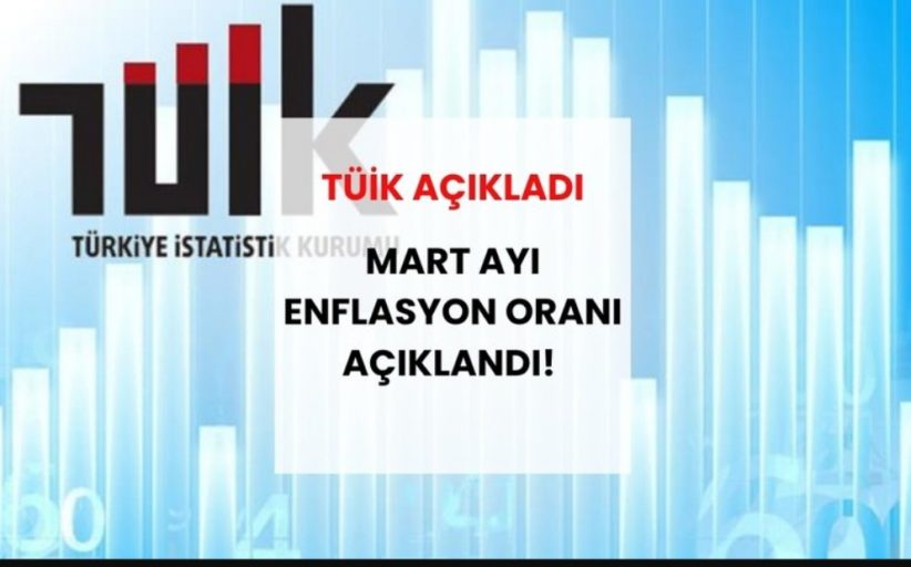 TÜİK Mart Ayı Enflasyon Verilerini Açıkladı