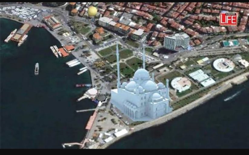 Kadıköy Rıhtımına yapılması planlanan cami projesinde yeni bir gelişme