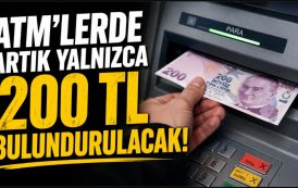 ATM’lerde Yeni Dönem: 100 TL’lik Banknotlar da Devreden Çıkıyor