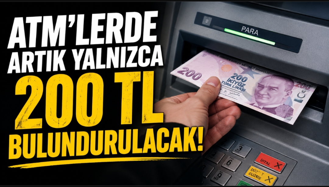 ATM’lerde Yeni Dönem: 100 TL’lik Banknotlar da Devreden Çıkıyor